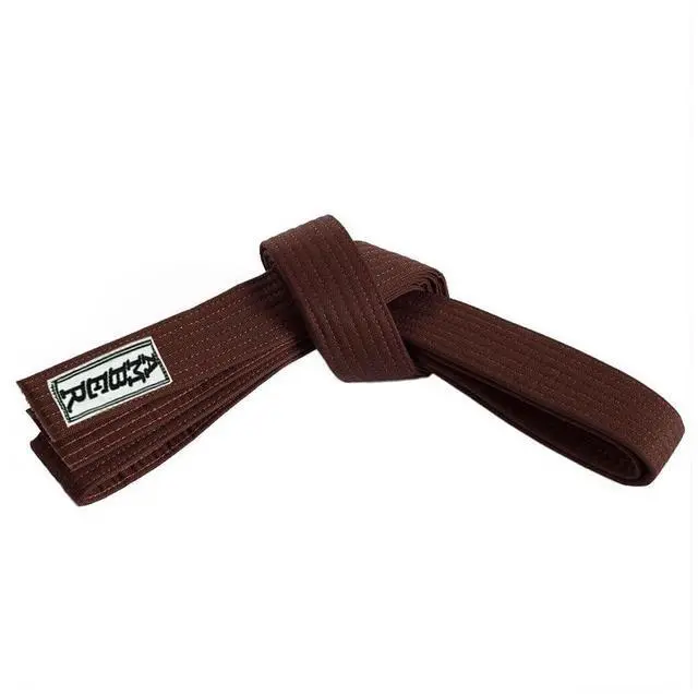 Alt view image 4 of 6 - Amber Sporting Goods Premium Karate Belt, 100% Cotton Canvas Martial Arts Belt for Karate, Taekwondo & Judo Size 1 - 85 Inches