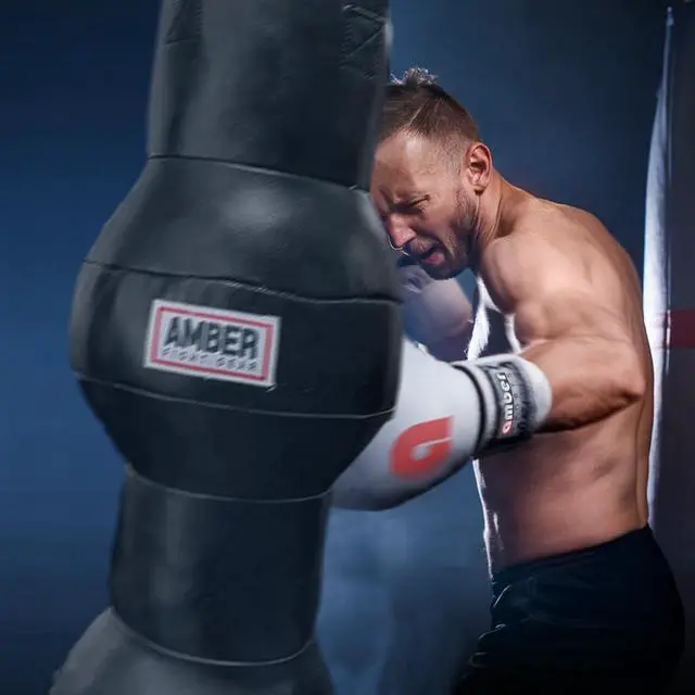 Alt view image 4 of 4 - Amber Fight Gear MMA Throwing Dummy, Triple Reinforced Durability, Realistic Training Experience, and Versatile for All Skill Levels - Perfect for MMA, Judo, and Brazilian Jiu-Jitsu Training 130 lb