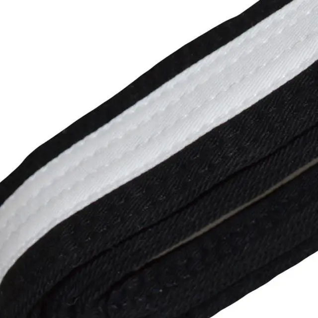 Alt view image 5 of 7 - Amber Sporting Goods Premium Karate Belt, 100% Cotton Canvas Martial Arts Belt for Karate, Taekwondo & Judo Size 4 - 104 Inches