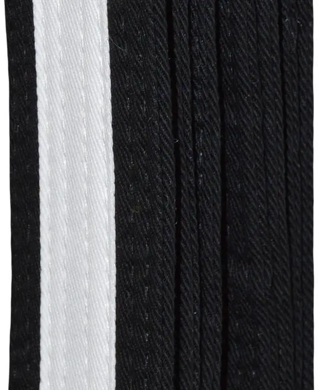 Alt view image 2 of 7 - Amber Sporting Goods Premium Karate Belt, 100% Cotton Canvas Martial Arts Belt for Karate, Taekwondo & Judo Size 4 - 104 Inches