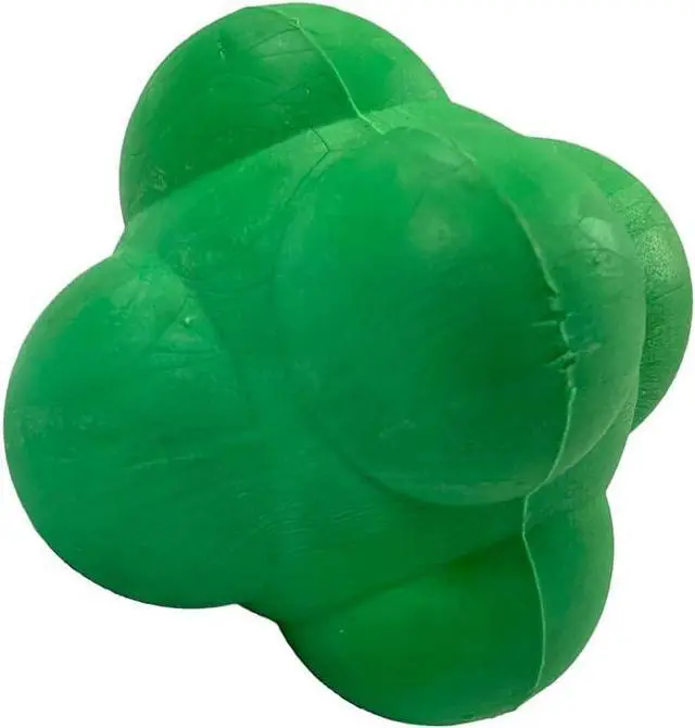 Alt view image 2 of 4 - Amber Fight Gear Agility Bounce Reaction Ball for Exception Hand Eye Coordination Large Green
