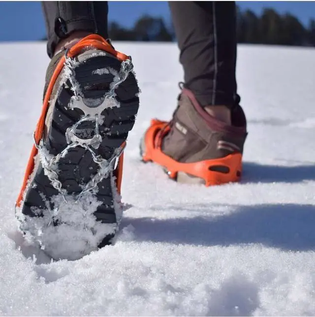 Main image of Amber Fight Gear Momentum Traction Spikes 12-Point Stainless Steel Claw Spikes, Diamond Pattern for Superior Grip, Ergonomic Design for Comfort, Weather-Resistant to -40°C, Ideal for Winter Use