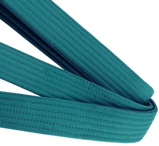 Alt view image 3 of 7 - Amber Sporting Goods Premium Karate Belt, 100% Cotton Canvas Martial Arts Belt for Karate, Taekwondo & Judo Size 5 - 112 Inches