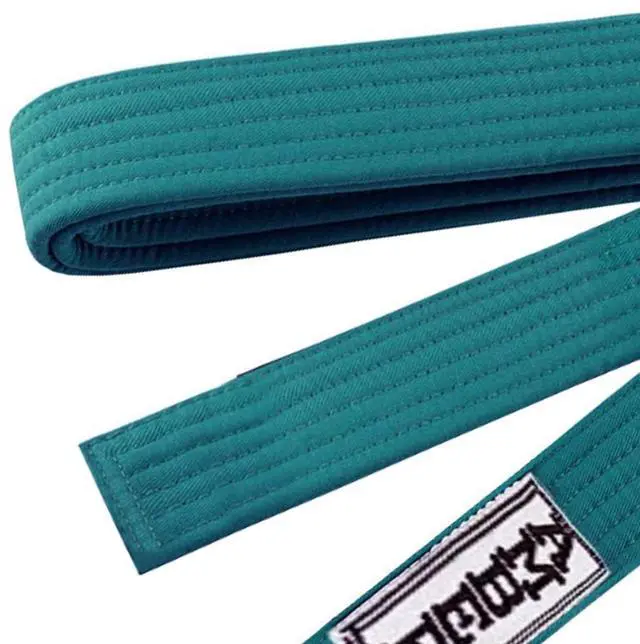 Alt view image 7 of 7 - Amber Sporting Goods Premium Karate Belt, 100% Cotton Canvas Martial Arts Belt for Karate, Taekwondo & Judo Size 5 - 112 Inches