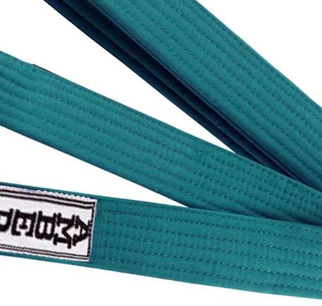 Alt view image 4 of 7 - Amber Sporting Goods Premium Karate Belt, 100% Cotton Canvas Martial Arts Belt for Karate, Taekwondo & Judo Size 5 - 112 Inches