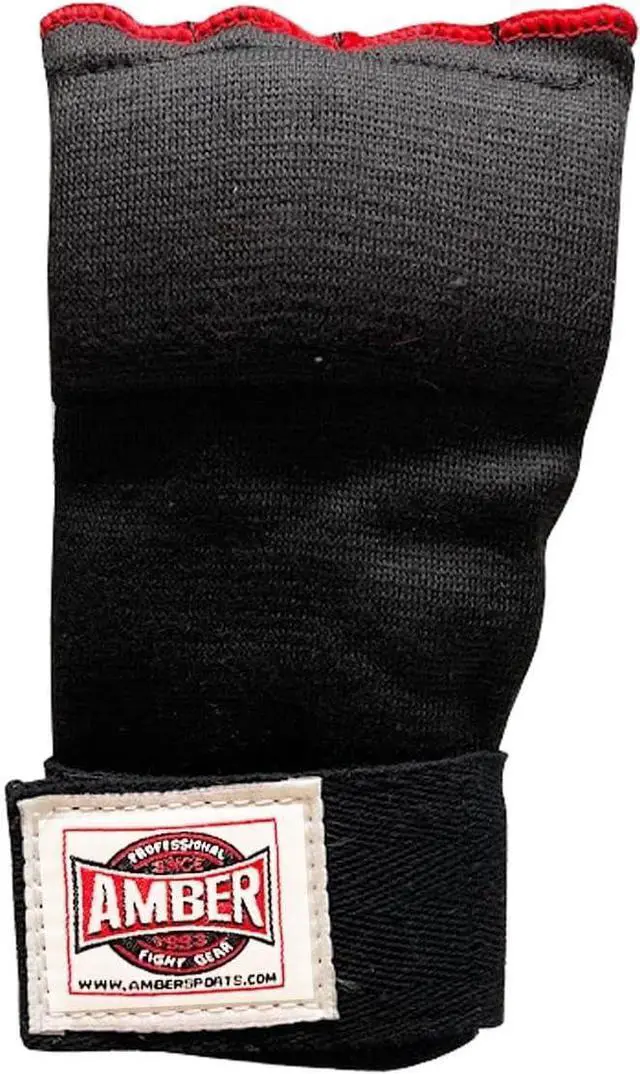 Alt view image 2 of 5 - Amber Fight Gear Rapid Elastic Hand Wraps for Boxing, MMA, Muay Thai, Kickboxing - Enhanced Wrist & Knuckle Protection - Ideal for Men & Women Small