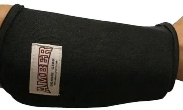 Alt view image 2 of 3 - Amber Fight Gear Nylon Forearm Protectors, Unrivaled Comfort and Protection for Active Lifestyles - Elevate Your Performance with Confidence Large