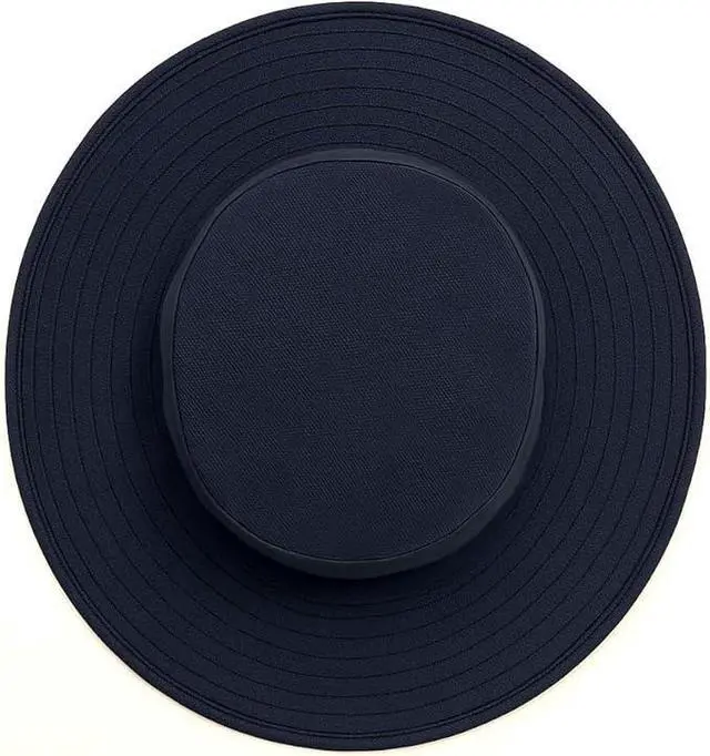 Main image of Amber Fight Gear Wide Brim Sun Hat with Cooling Towel Band, Heavy Cotton Drill, Ideal for Outdoor Sports, Matches & Sun Protection Medium Blue