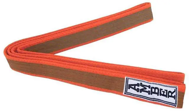 Alt view image 5 of 6 - Amber Sporting Goods Premium Karate Belt, 100% Cotton Canvas Martial Arts Belt for Karate, Taekwondo & Judo