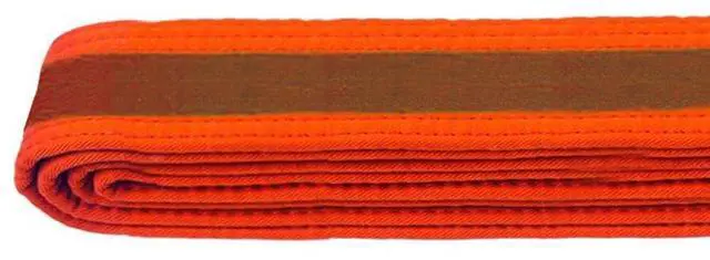 Alt view image 4 of 6 - Amber Sporting Goods Premium Karate Belt, 100% Cotton Canvas Martial Arts Belt for Karate, Taekwondo & Judo