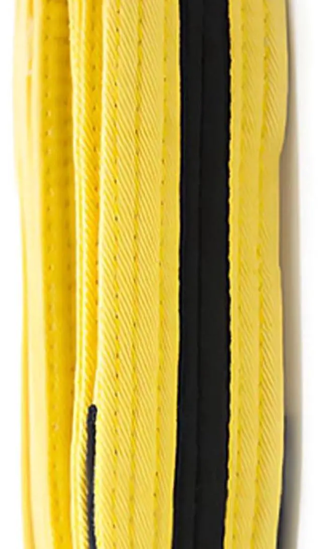 Alt view image 2 of 6 - Amber Sporting Goods Premium Karate Belt, 100% Cotton Canvas Martial Arts Belt for Karate, Taekwondo & Judo