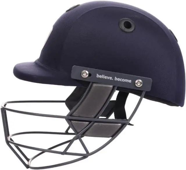 Alt view image 2 of 4 - Amber Fight Gear Savage Tech Cricket Helmet, Lightweight, Impact Protection, Breathable Design, Adjustable Fit, Comfort & Safety for Pro Players Medium