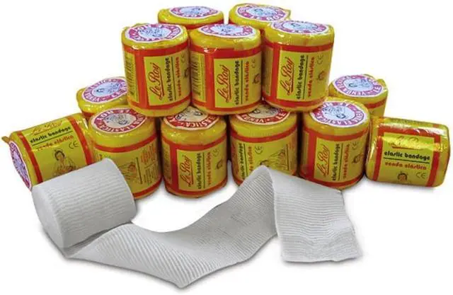 Main image of Ambra Le Roy Mexican Gauze Boxing Hand Wraps Elastic Bandages Revgear Ambra LeRoy Combat Sports Non-Sterile, 2" x 5.5 yd - 16 pack
