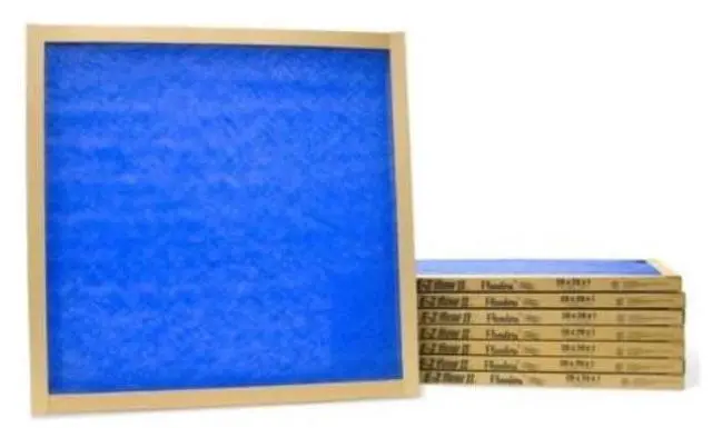 Alt view image 2 of 3 - Flanders E-Z Flow II - 20'' x 25'' x 1'' - Disposable Filters - MERV 4 - Qty. 12