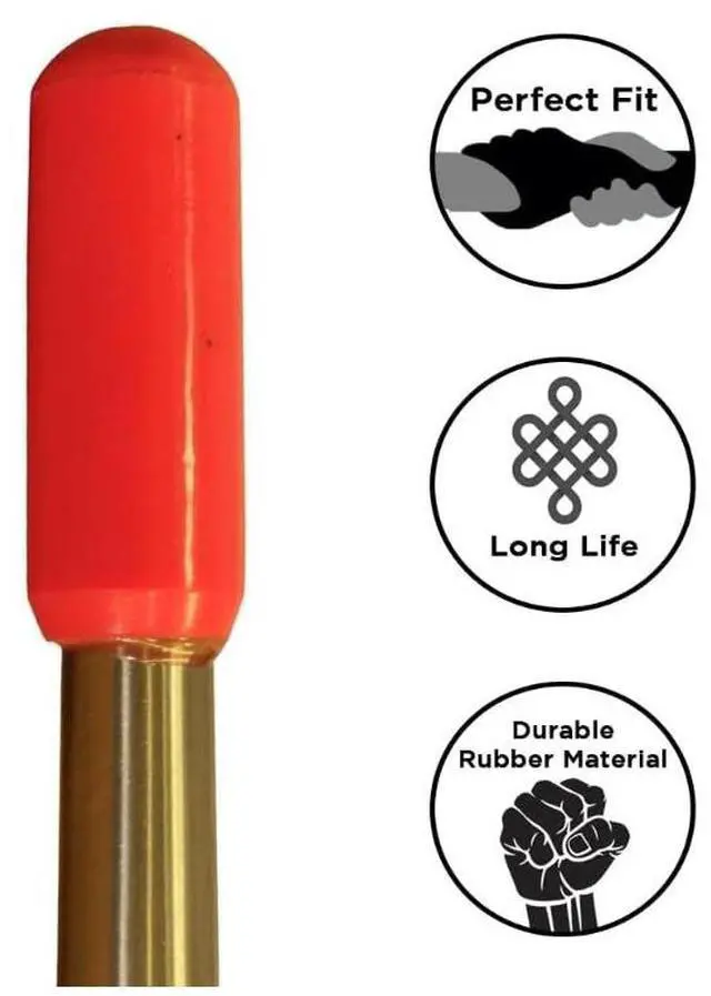 Alt view image 3 of 4 - Amber Fight Gear Track and Field Training Throws Rubber Javelin Replacement Tip