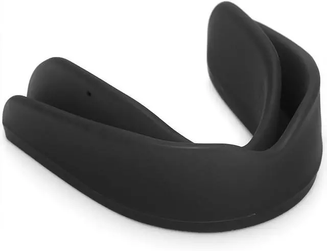 Alt view image 4 of 6 - Amber Fight Gear Breathable Boil Bite Mouth Guards, Super Tough MMA Mouthpiece for Boxing, Wrestling Mouthguard - Combat Sports Mouthpiece in Black Color