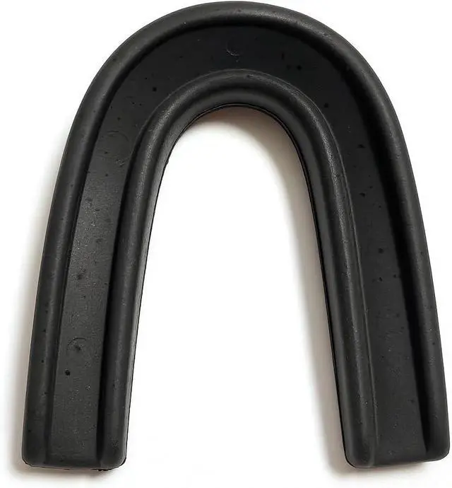 Alt view image 3 of 6 - Amber Fight Gear Breathable Boil Bite Mouth Guards, Super Tough MMA Mouthpiece for Boxing, Wrestling Mouthguard - Combat Sports Mouthpiece in Black Color