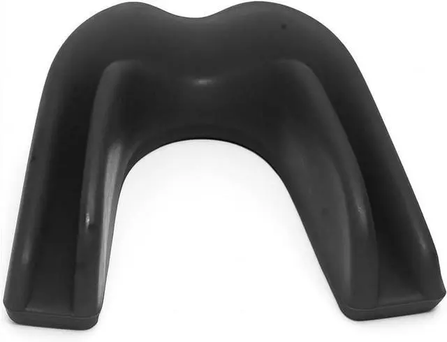 Alt view image 5 of 6 - Amber Fight Gear Breathable Boil Bite Mouth Guards, Super Tough MMA Mouthpiece for Boxing, Wrestling Mouthguard - Combat Sports Mouthpiece in Black Color