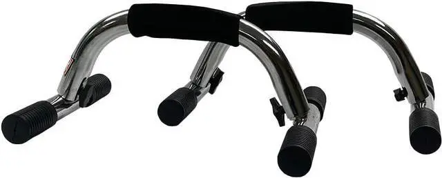 Alt view image 4 of 5 - Amber Fight Gear Enhance Upper Body Strength: Training Push Up Bars for Shoulders, Chest & Core - Non-Skid Feet, Compact & Portable