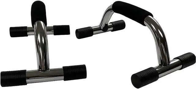 Alt view image 2 of 5 - Amber Fight Gear Enhance Upper Body Strength: Training Push Up Bars for Shoulders, Chest & Core - Non-Skid Feet, Compact & Portable