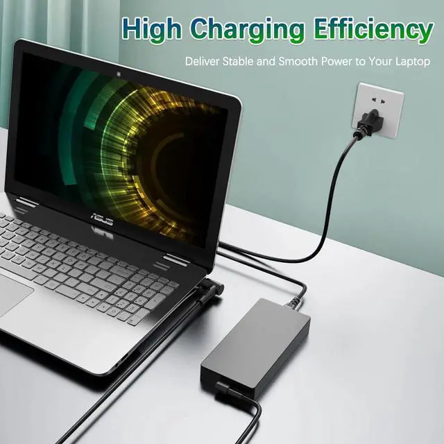 Alt view image 6 of 7 - Energizewiz 280W AC Charger for Asus20V 14A ROG Strix G15 G17 Scar 15 17 G532L G533Z G732L G733Z Hero Scar III G731G G531G G703G Gaming Laptop Power Supply Adapter