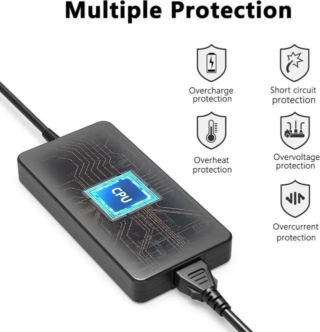 Alt view image 5 of 6 - Energizewiz 19.5V 11.8A 230W Laptop Charger, Power Supply for Asus ROG FX95G FX95D 5.5x2.5mm