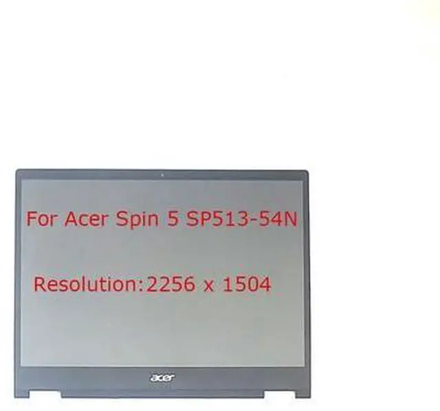 Main image of 13.5inch LCD Touch Screen Assembly+Bezel for Acer Spin 5 SP513-54N-74V2