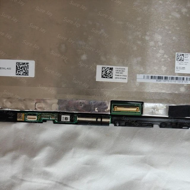 Alt view image 3 of 7 - 13.3" FHD Lcd Touch Screen+Bezel Assembly for Dell Inspiron 13 7390 7391 2-in-1