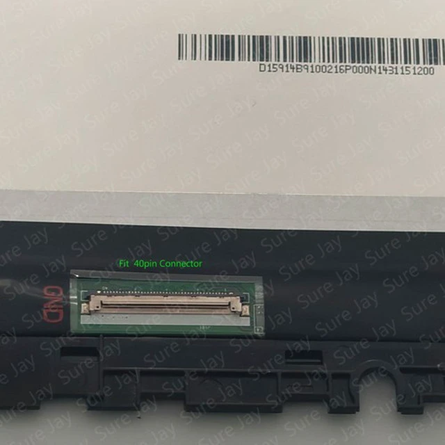 Alt view image 3 of 7 - 14" FHD Lcd Touch Screen+Bezel Assembly for Dell Inspiron 5400 40pin Connector