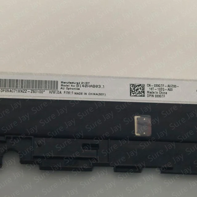 Alt view image 4 of 7 - 14" FHD Lcd Touch Screen+Bezel Assembly for Dell Inspiron 5400 40pin Connector