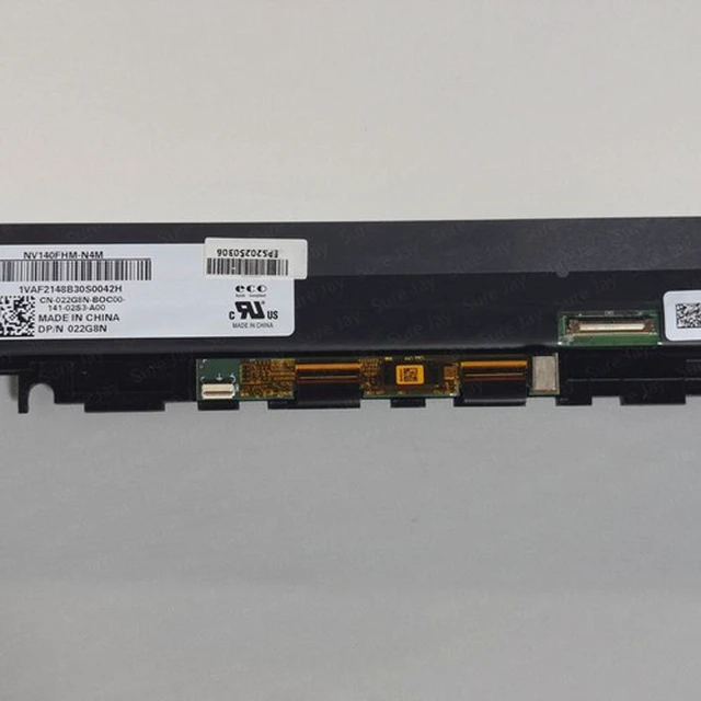 Alt view image 7 of 7 - Dell Inspiron 5400 5406 7405 14" FHD Lcd Touch Screen Assembly 30pin Connector