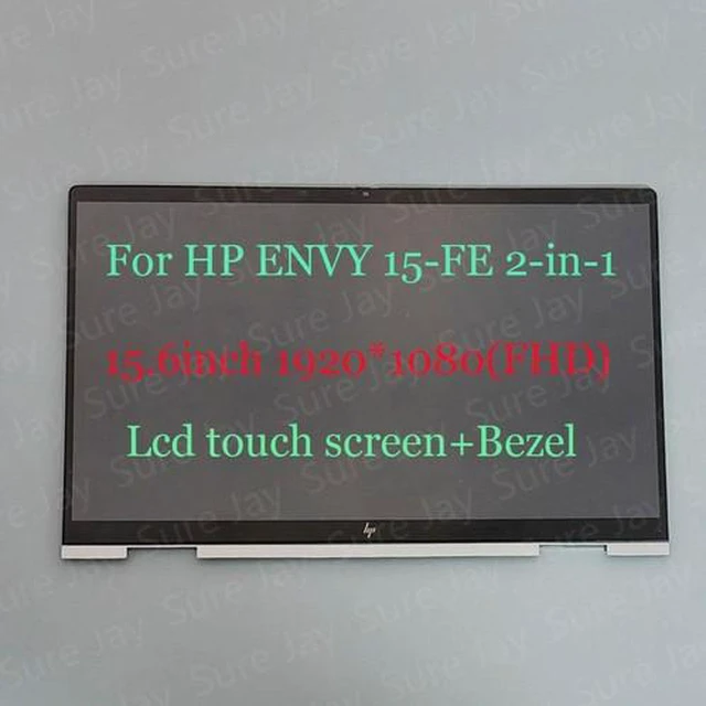 Main image of 15.6 FHD Lcd Touch Screen+Bezel Assembly for HP ENVY 15-FE 2-in-1