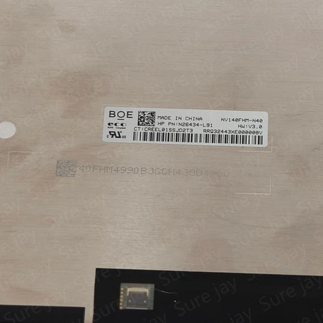 Alt view image 3 of 7 - 14'' FHD LCD Touch Screen+Bezel Assembly for HP Pavilion X360 14-EK0013DX
