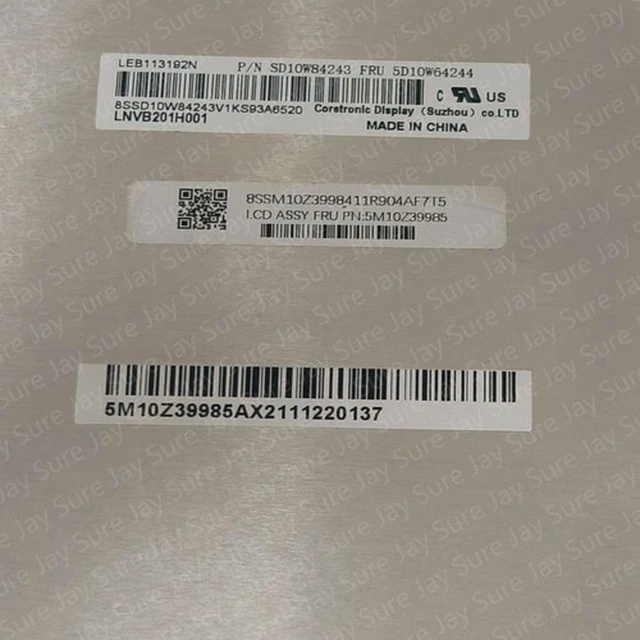Alt view image 3 of 7 - 13.3" FHD Lcd Touch Screen Assembly for HP Spectre x360 13t-ae000 30pin Connector