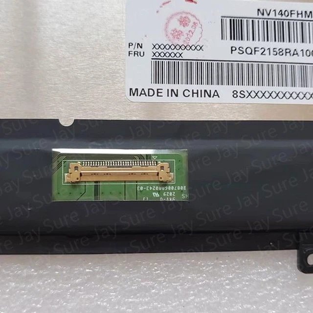 Alt view image 7 of 7 - 14" FHD Lcd Touch Screen+Bezel Assembly for Lenovo Yoga 7-14 Yoga 7-14ITL5