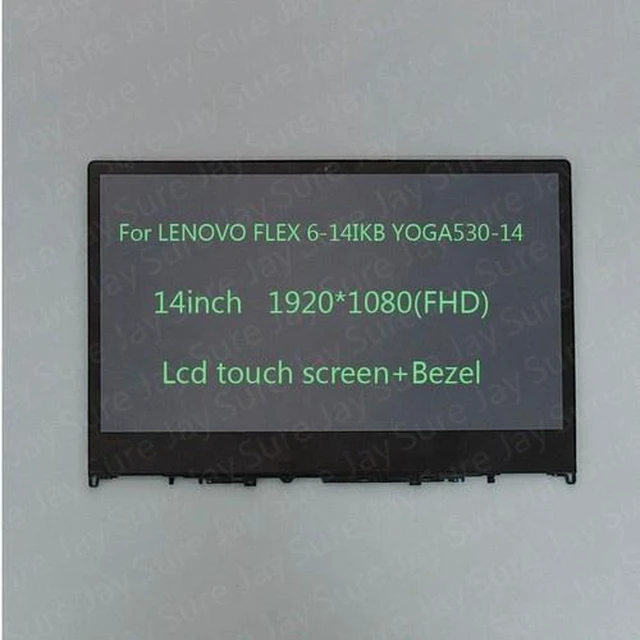 Main image of 14" LCD TOUCH SCREEN ASSEMBLY for LENOVO FLEX 6-14IKB YOGA530-14 5D10R03188 5D10M42866