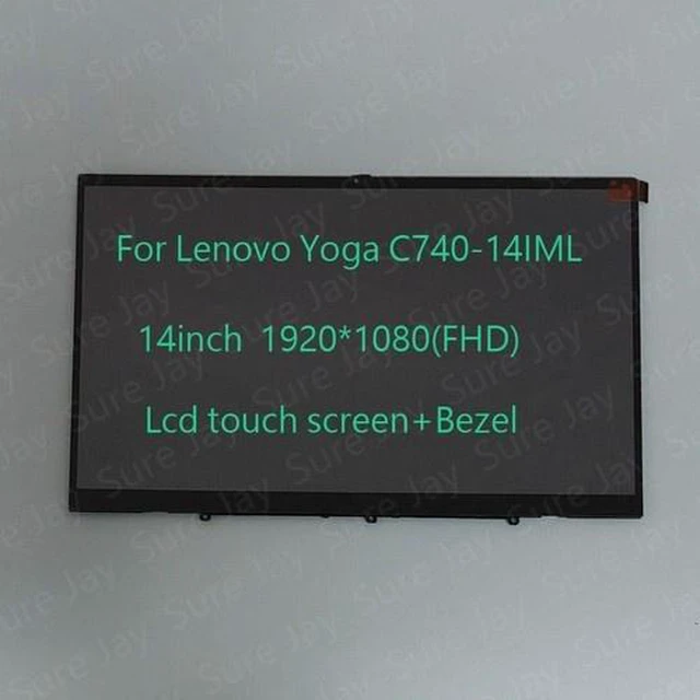 Main image of 14.0" FHD Lcd Touch Screen+Bezel Assembly for Lenovo Yoga C740-14IML Type 81TC
