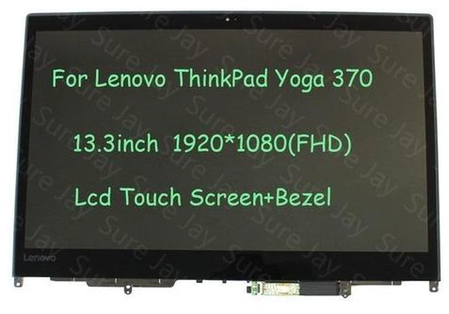 Main image of 13.3" FHD Lcd Touch Screen & Bezel for Lenovo ThinkPad Yoga 370 01HY323
