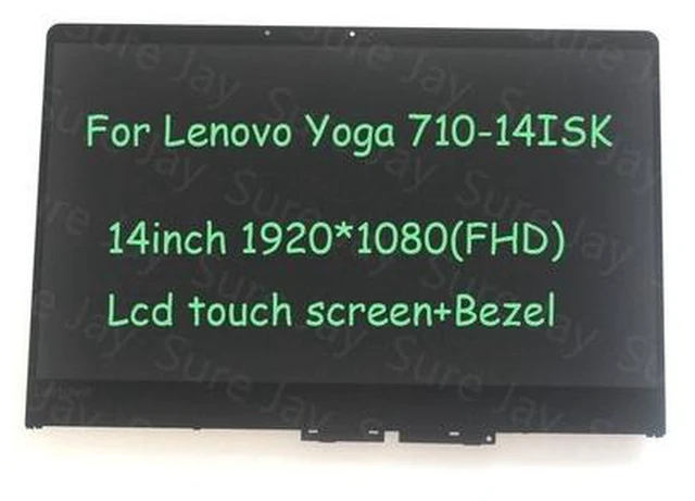 Main image of 14.0" FHD Lcd Touch Screen +Bezel for Lenovo Yoga 710-14ISK 80TY0009US