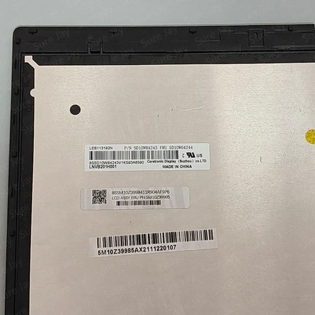 Alt view image 5 of 7 - 13.3inch FHD LCD Touch Screen Assembly For Lenovo ThinkPad X13 Yoga Gen 1 20SX