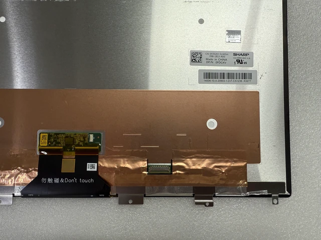 Alt view image 2 of 2 - FHD Lcd Touch Screen Assembly for DELL Latitude 7400 2 in 1 7490 7480