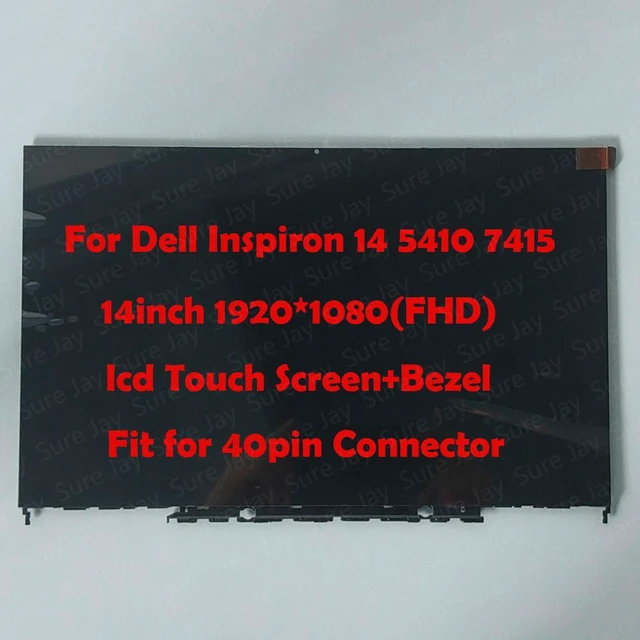Main image of 14" FHD Lcd Touch Screen Assembly for Dell Inspiron 14 5410 7415 2 in 1 P147G