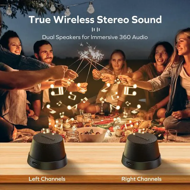 Alt view image 3 of 6 - MOMAX Magnetic Phone Stand Wirelwss Speaker - Portable Mini Wireless Speaker Cellphone Holder with Premium Metallic Finish, Strong Magnet for iPhone/Travel/Home/Office/Car