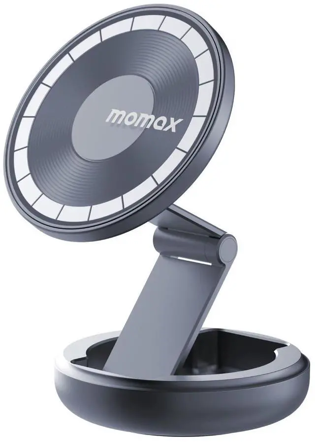 Main image of MOMAX Magsafe Car Mount, N52 Magnetic Car Phone Mount, 905° Rotation Cell Phone Mount for Dashboard Windshield, Phone Holder Mount Fit for iPhone 15 14 13 12 Pro Max Plus Mini