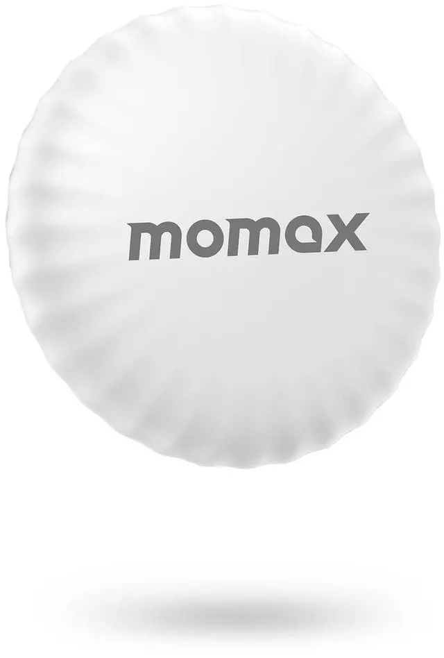 Main image of MOMAX Key Finder, Tracker Tag, Works with Apple Find My (iOS Only), Key Tracker with APP,Sound Location, Key Locator Tracker for Luggage, Suitcase, Wallet, Pet, Kid, White