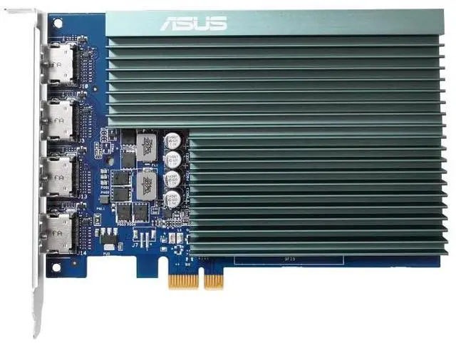 Alt view image 9 of 11 - ASUS GT730-4H-SL-2GD5//GT730 HDMI 2G GT730-4H-SL-2GD5, GeForce, W126476662 (2G GT730-4H-SL-2GD5, GeForce GT 730, 2 GB, GDDR5, 5010 MHz, 3840 x 2160 Pixels, PCI Express 2.0)