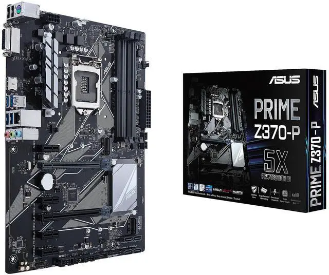 Alt view image 15 of 15 - ASUS Prime Z370-P LGA 1151 (300 Series) Intel Z370 HDMI SATA 6Gb/s USB 3.1 ATX Intel Motherboard