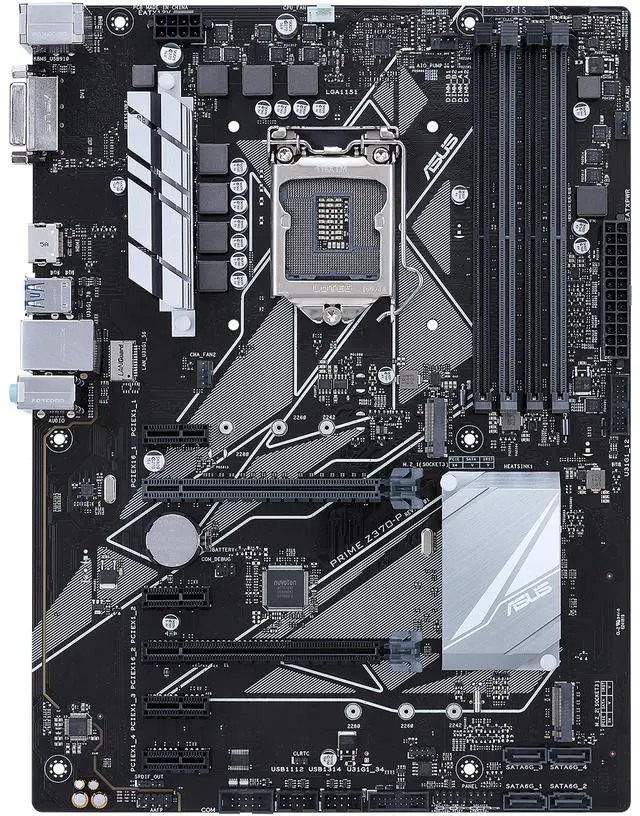 Alt view image 13 of 15 - ASUS Prime Z370-P LGA 1151 (300 Series) Intel Z370 HDMI SATA 6Gb/s USB 3.1 ATX Intel Motherboard
