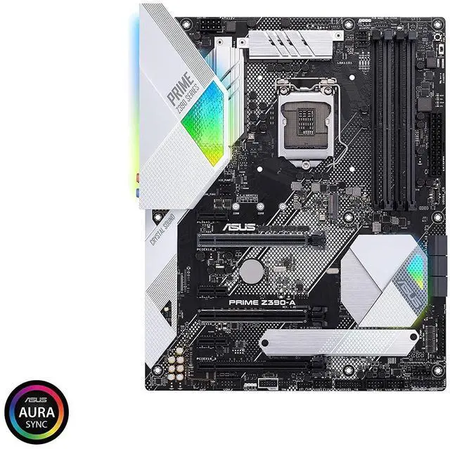 Alt view image 6 of 8 - ASUS Prime Z390-A LGA 1151 (300 Series) Intel Z390 HDMI SATA 6Gb/s USB 3.1 ATX Intel Motherboard