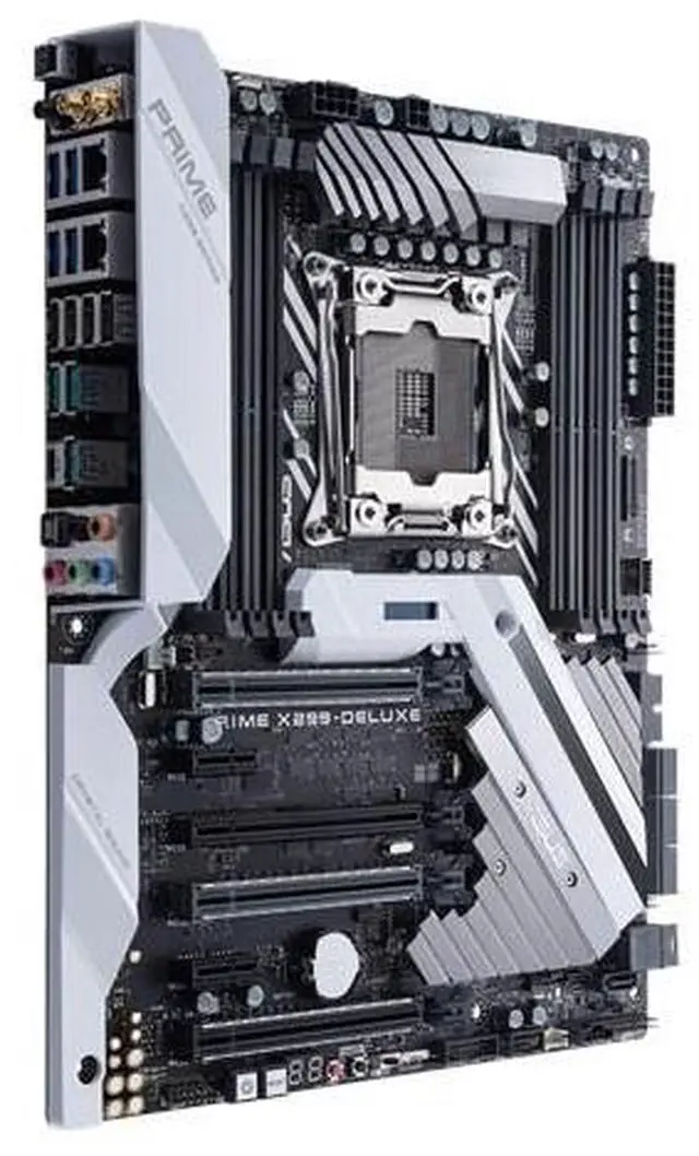 Alt view image 5 of 6 - ASUS PRIME X299-DELUXE Intel LGA X299 2066 ATX M.2 Desktop Motherboard B